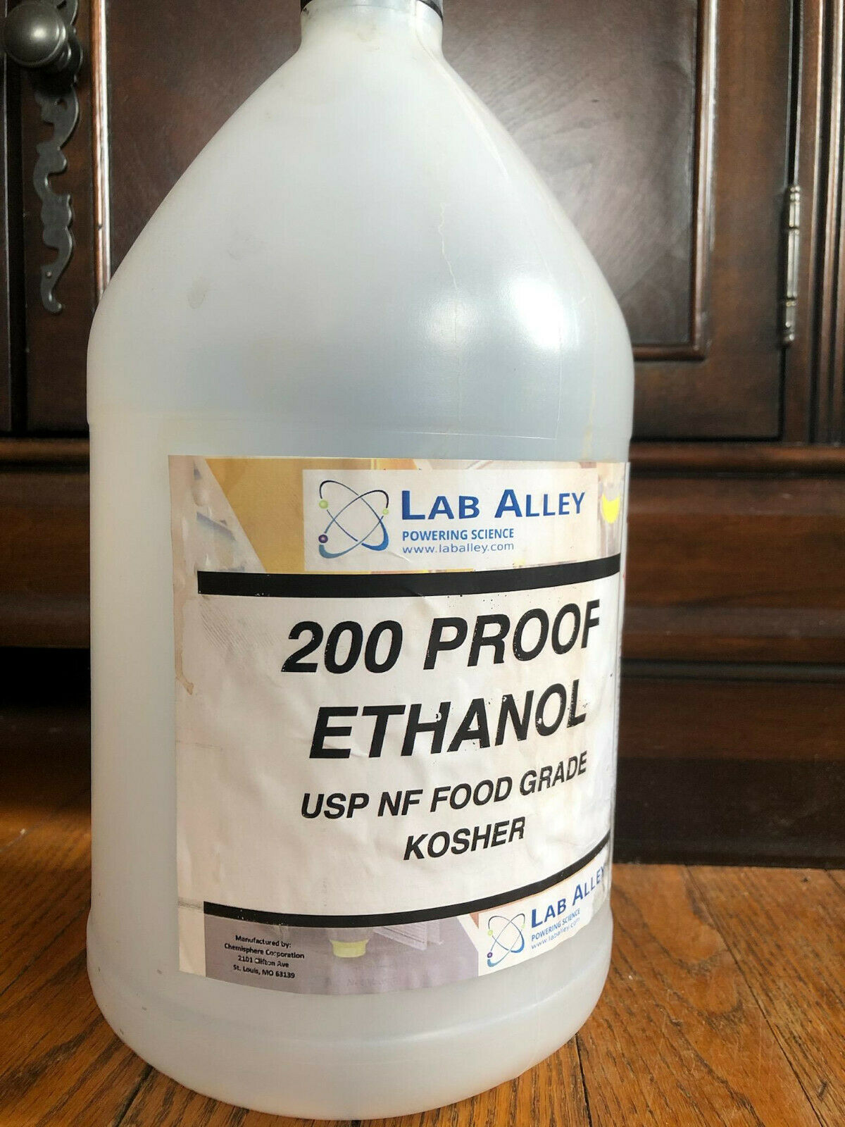 Ethanol Non-Denatured Alcohol 200 Proof Food Grade (100%) Extraction 1